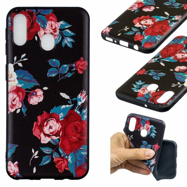 

Силиконовый (TPU) чехол UniCase Color Style для Samsung Galaxy M20 - Vivid Flowers
