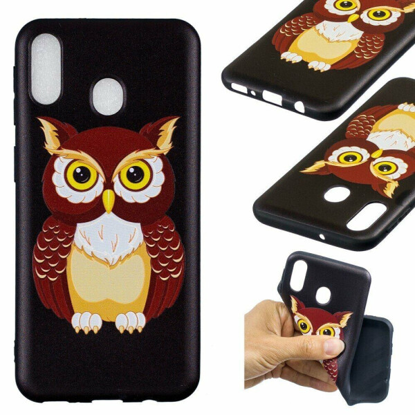 

Силиконовый (TPU) чехол UniCase Color Style для Samsung Galaxy M20 - Brown Owl