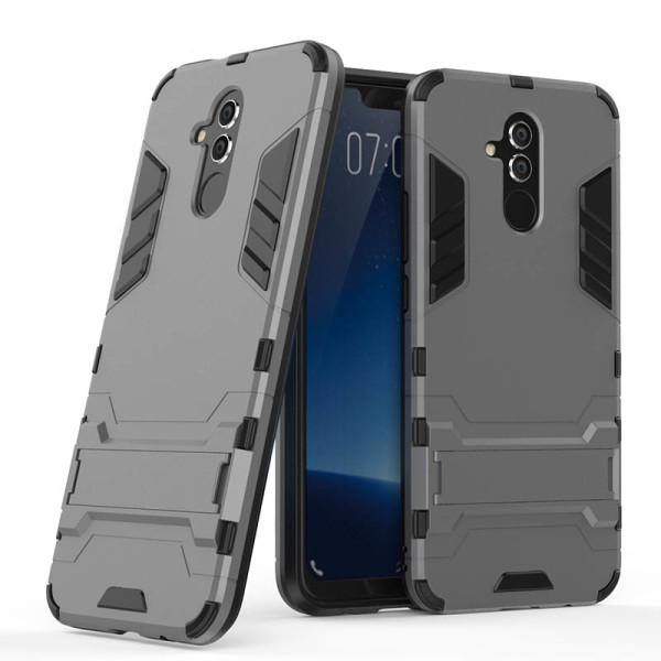

-подставка ударопрочный Transformer для Huawei Mate 20 lite с мощной защитой корпуса (Металл / Gun Metal) (662699)