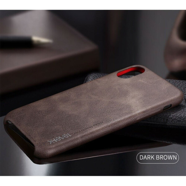 

Защитный чехол X-LEVEL Vintage для iPhone X / iPhone XS - Brown