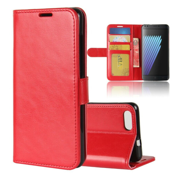 

Чехол-книжка Deexe Wallet Style для Doogee X30 - Red