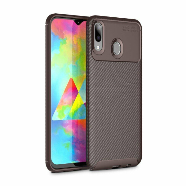 

Защитный чехол Deexe Fusion для Samsung Galaxy M20 - Brown
