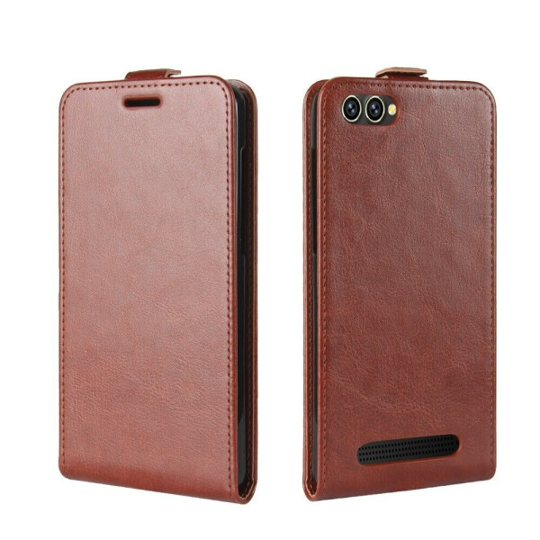 

Чехол Deexe Flip Case для Doogee X30 - Brown