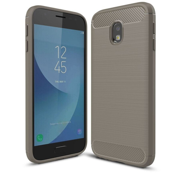 

Силиконовый чехол UniCase Carbon для Samsung Galaxy J3 (2017) - Gray