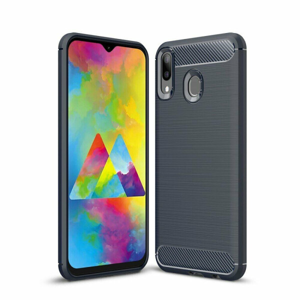 

Защитный чехол UniCase Carbon для Samsung Galaxy M20 (M205) - Dark Blue