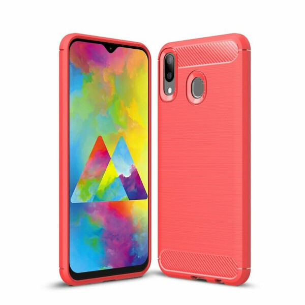 

Защитный чехол UniCase Carbon для Samsung Galaxy M20 (M205) - Red