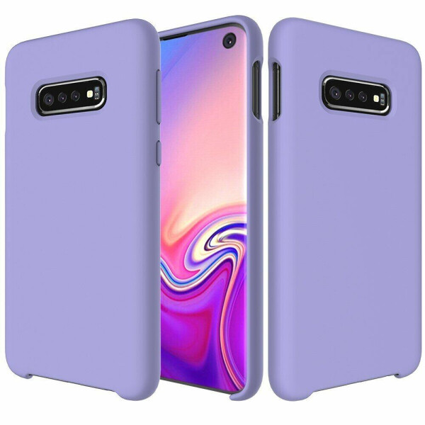 

Защитный чехол Deexe Silicone Case для Samsung Galaxy S10 (G973) - Purple