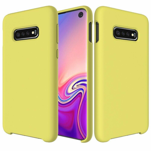 

Защитный чехол Deexe Silicone Case для Samsung Galaxy S10 (G973) - Yellow