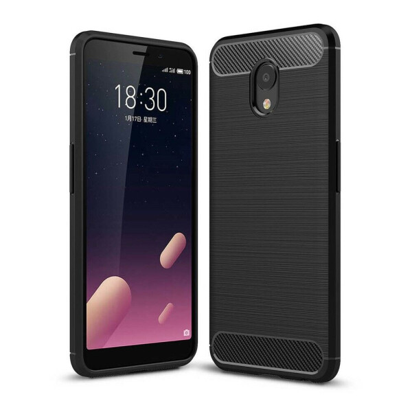 

Защитный чехол UniCase Carbon для Meizu M6s - Black