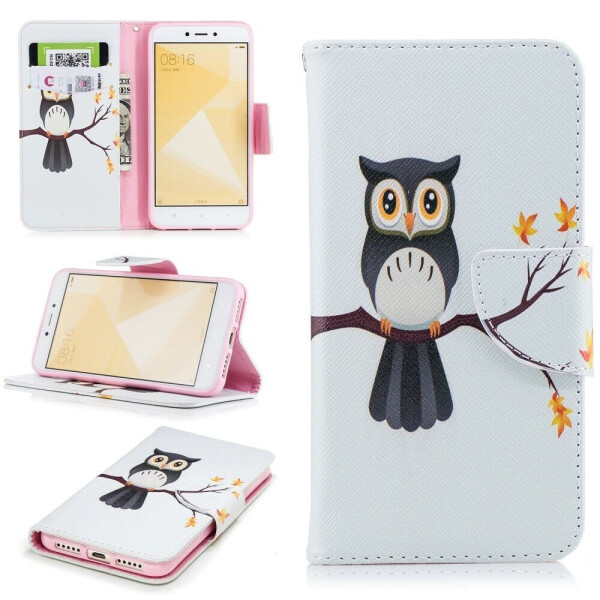 

Чехол-книжка UniCase Color Book для Xiaomi Redmi 4X - Owl Pattern