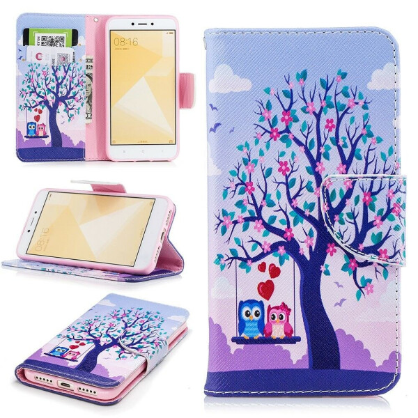 

Чехол-книжка UniCase Color Book для Xiaomi Redmi 4X - Lovely Owls