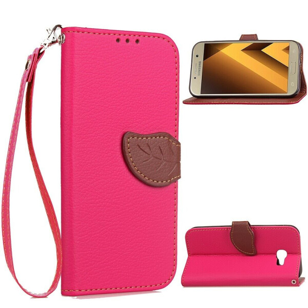 

Чехол-книжка UniCase Leaf Buckle Samsung Galaxy A3 2017 (A320) - Magenta