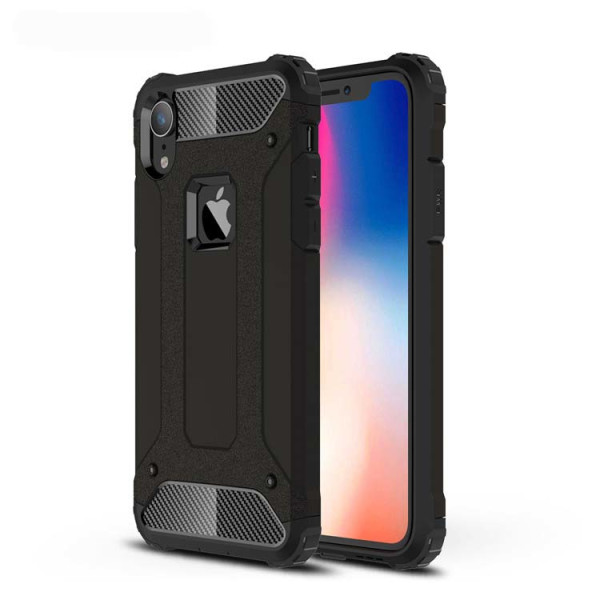 

бронированный противоударный TPU+PC Immortal для Apple iPhone XR (6.1") (Черный) (663306)