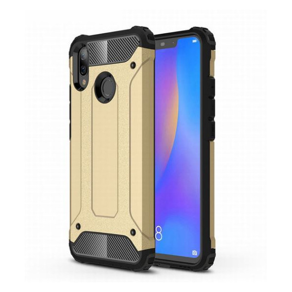 

Чехол бронированный противоударный TPU+PC Immortal для Huawei Nova 3 (Золотой) (663339)