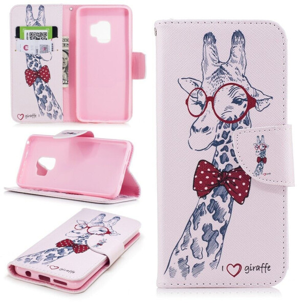 

Чехол Deexe Color Wallet для Samsung Galaxy S9 (G960) - Giraffe Pattern