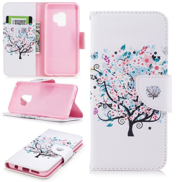 

Чехол Deexe Color Wallet для Samsung Galaxy S9 (G960) - Spring Tree