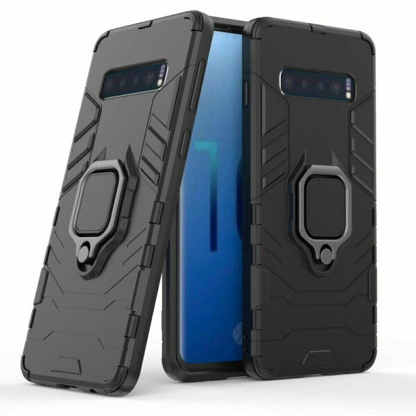 

Защитный чехол Deexe Hybrid Case для Samsung Galaxy S10 (G973) - Black