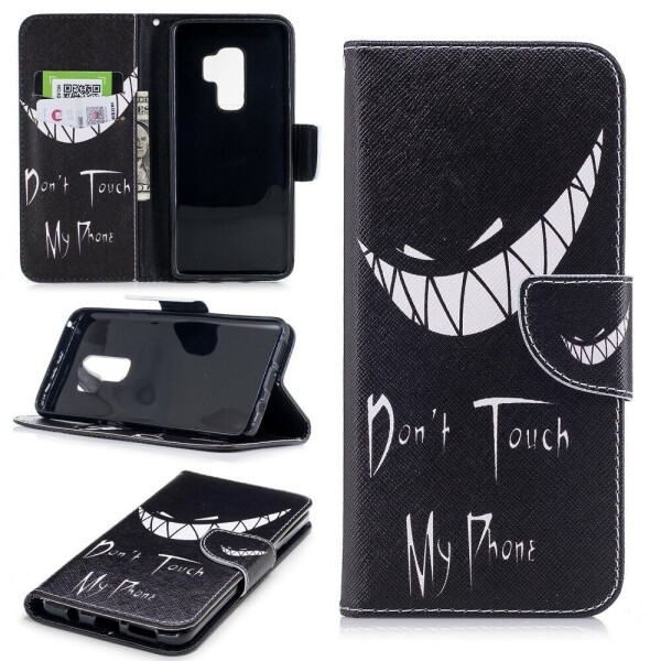 

Чехол Deexe Color Wallet для Samsung Galaxy S9 Plus (G965) - Don't Touch My Phone B
