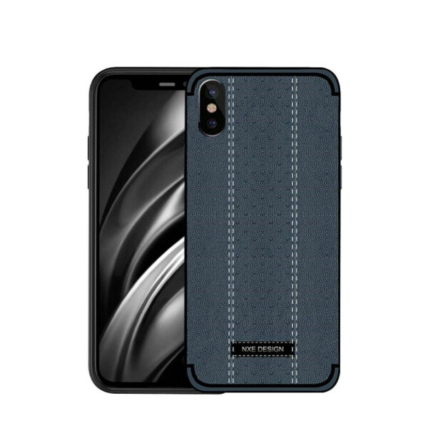 

Защитный чехол NXE Leather Cover для iPhone X / iPhone XS - Dark Blue