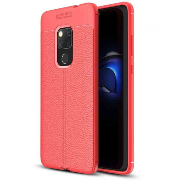 

TPU iPaky Litchi Series для Huawei Mate 20 (Красный) (663900)