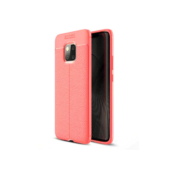 

TPU iPaky Litchi Series для Huawei Mate 20 Pro (Красный) (663908)