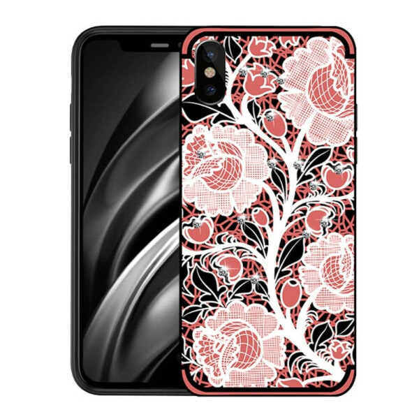 

Защитный чехол NXE Rose Pattern для iPhone X / iPhone XS - Pink