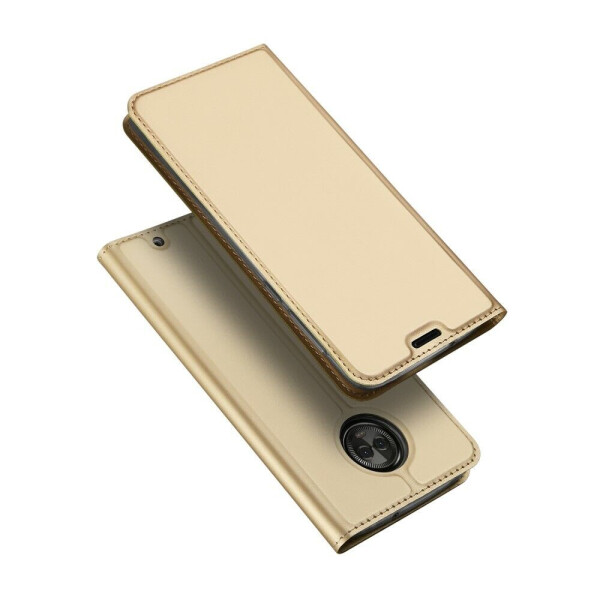

Чехол-книжка DUX DUCIS Skin Pro для Motorola Moto G6 Plus (XT1926) - Gold