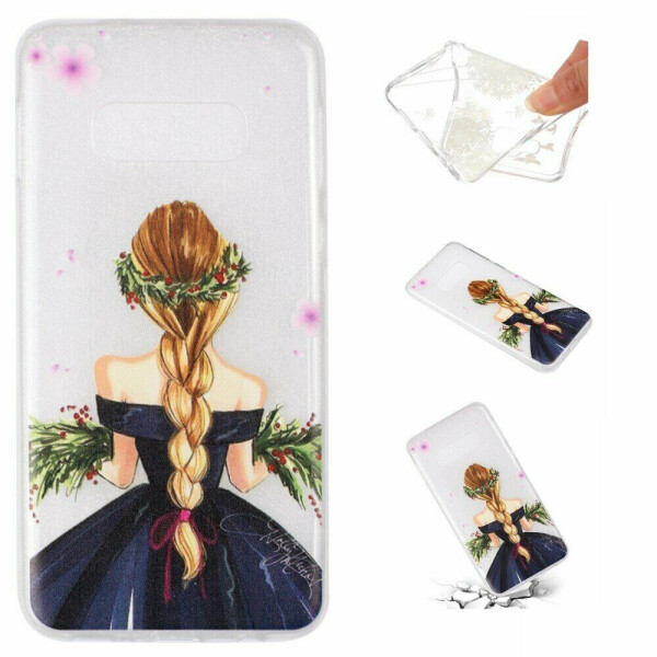 

Силиконовый (TPU) чехол Deexe Pretty Glossy для Samsung Galaxy S10e (G970) - Beauty's Back