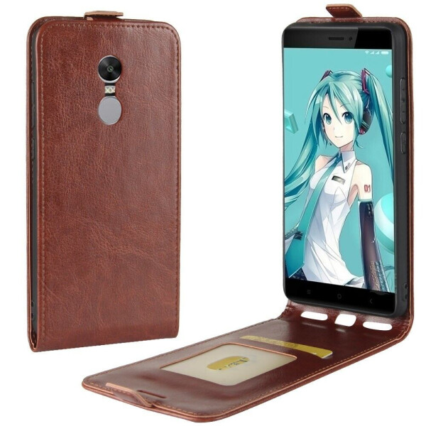 

Чехол Deexe Flip Case для Xiaomi Redmi Note 4X - Brown