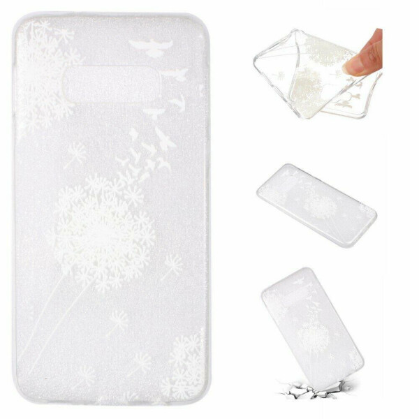 

Силиконовый (TPU) чехол Deexe Pretty Glossy для Samsung Galaxy S10e (G970) - Dandelion
