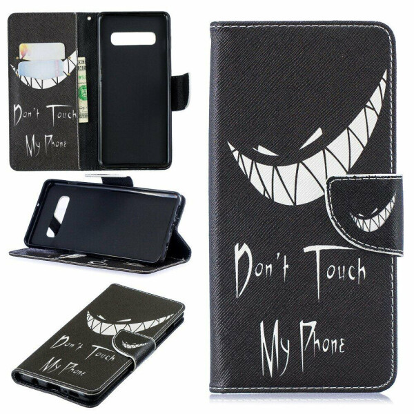 

Чехол-книжка Deexe Color Wallet для Samsung Galaxy S10 Plus (G975) - Angry Face