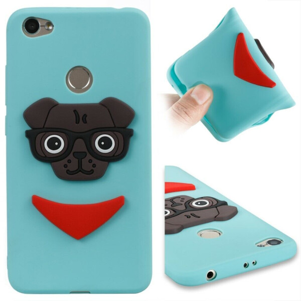 

Силиконовый чехол Deexe Puppy 3D Series для Xiaomi Redmi Note 5A Prime - Light Blue