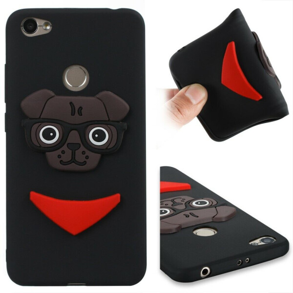 

Силиконовый чехол Deexe Puppy 3D Series для Xiaomi Redmi Note 5A Prime - Black