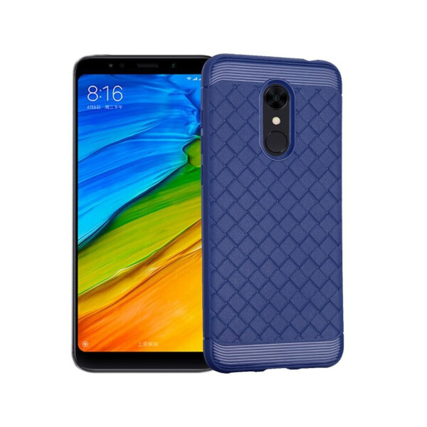 

Силиконовый чехол UniCase Weaving Pattern для Xiaomi Redmi 5 - Blue