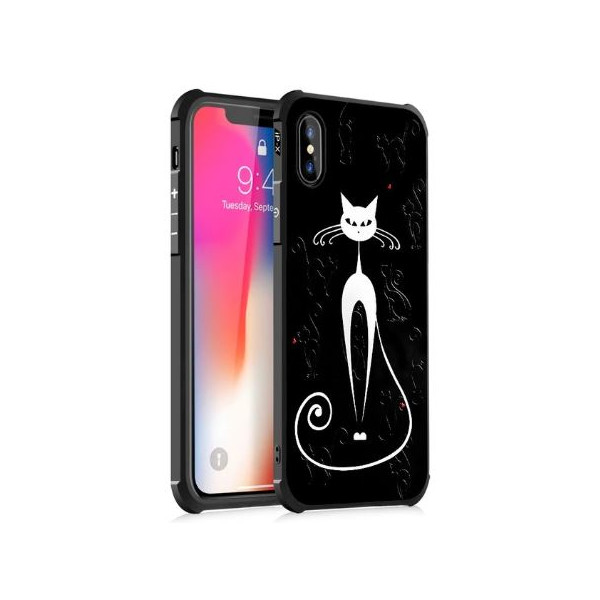 

противоударный TPU Sweet Art для Apple iPhone XS Max (6.5") (Белая кошка) (664344)