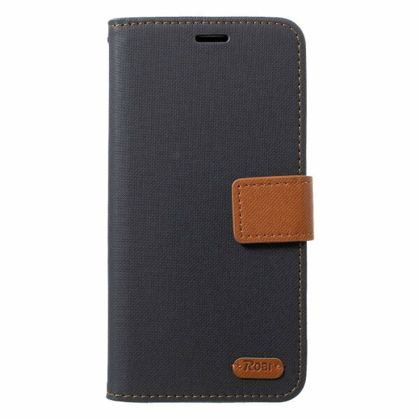 

Чехол-книжка ROAR KOREA Cloth Texture для Samsung Galaxy S10 Plus (G975) - Black