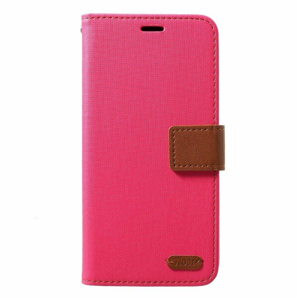 

Чехол-книжка ROAR KOREA Cloth Texture для Samsung Galaxy S10 Plus (G975) - Rose