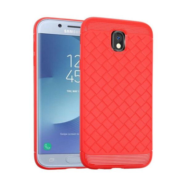 

Силиконовый (TPU) чехол UniCase Weaving Pattern для Samsung Galaxy J3 2017 (J330) - Red