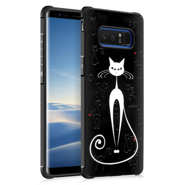 

противоударный TPU Sweet Art для Samsung Galaxy Note 8 (Белая кошка) (664376)