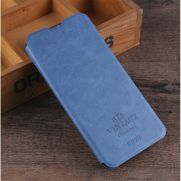 

Чехол-книжка MOFI Vintage Series для Xiaomi Mi 9 - Blue