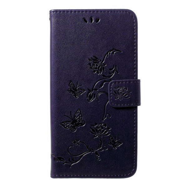 

Чехол-книжка UniCase Flower Pattern для Samsung Galaxy M20 (M205) - Dark Purple