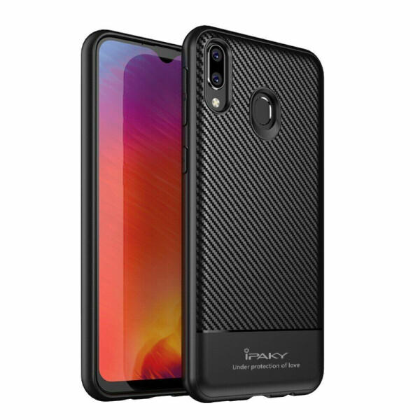 

Защитный чехол IPAKY Carbon Fiber для Samsung Galaxy M20 (M205) - Black