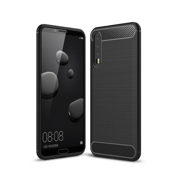 

Защитный чехол UniCase Carbon для Huawei P20 Pro - Black