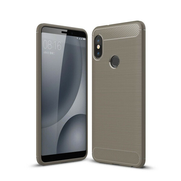 

Защитный чехол UniCase Carbon для Xiaomi Redmi Note 5 / Note 5 Pro - Grey