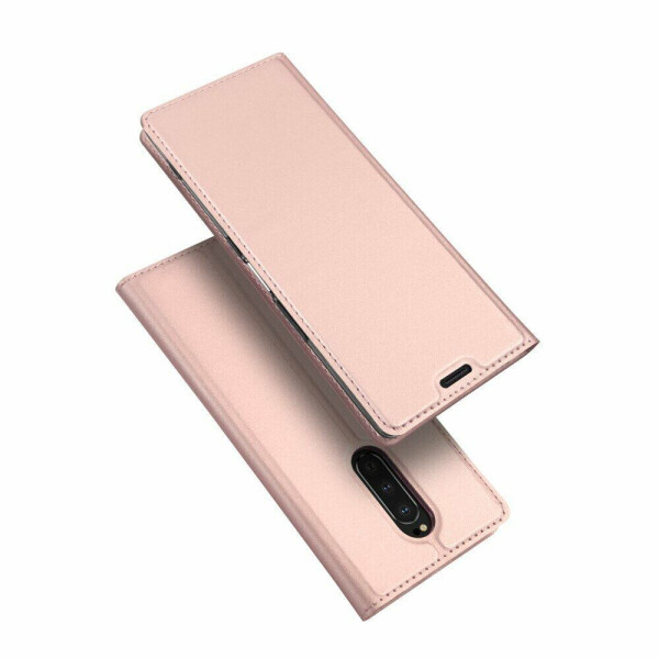 

Чехол-книжка DUX DUCIS Skin Pro для Sony Xperia 1 - Rose Gold