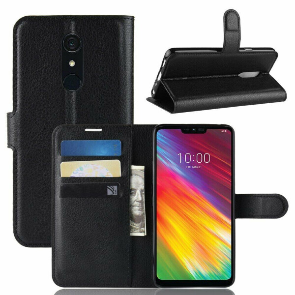

Чехол-книжка Deexe Book Type для LG G7 Fit - Black