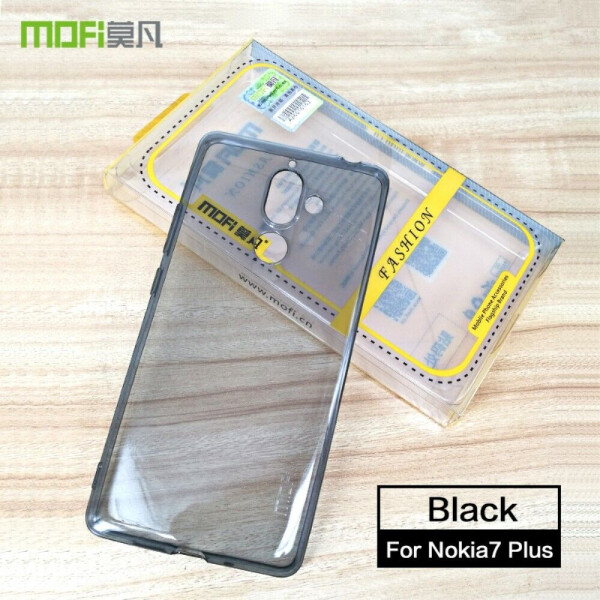 

Силиконовый (TPU) чехол MOFI Thin Guard для Nokia 7 Plus - Grey