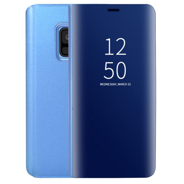 

-книжка Clear View Standing Cover для Samsung J600F Galaxy J6 (2018) (Синий) (665248)