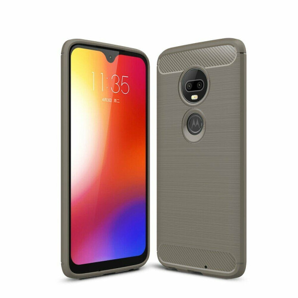 

Защитный чехол UniCase Carbon для Motorola Moto G7 / G7 Plus (XT1962/1965) - Grey