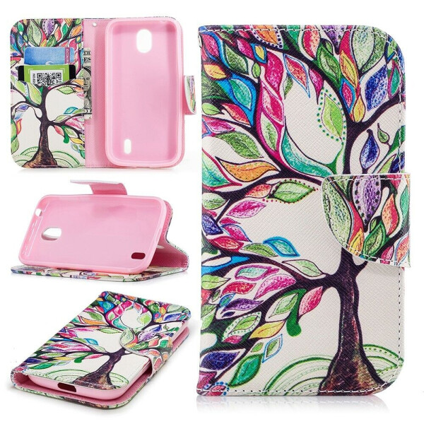 

Чехол UniCase Life Style для Nokia 1 - Colorful Tree